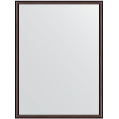 Зеркало настенное Evoform Definite 78х58 BY 0638 в багетной раме Махагон 22 мм