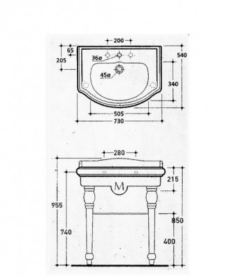 MIGLIORE BELLA 20698 консоль напольная с решеткой, 73 см, бронза