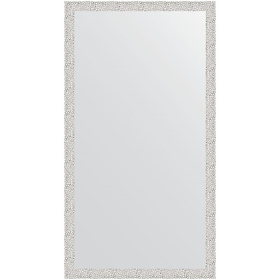 Зеркало настенное Evoform Definite 131х71 BY 3290 в багетной раме Чеканка белая 46 мм