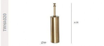 Tiffany World Harmony TWHA020br ёршик напольный, бронза