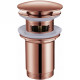 Донный клапан Abber AF0010MRG click-clack розовое золото матовое  (AF0010MRG)