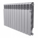 Радиатор биметаллический Royal Thermo Revolution Bimetall 500 2.0/Silver Satin, 12 секций  (RTRBSS250012)