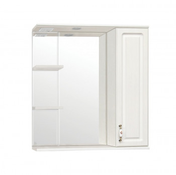 Зеркало-шкаф для ванной Style Line Олеандр-2 75/С Люкс рельеф пастель (ЛС-00000203)