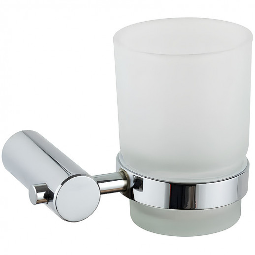 Стакан для зубных щеток Haiba HB8406 (нерж сталь стекло) хром