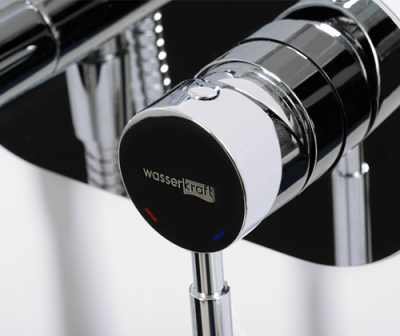 WasserKRAFT Main 4138 встраиваемый смеситель c гигиенической лейкой, хром