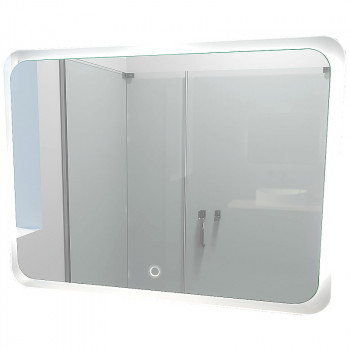 Зеркало в ванную 1MarKa Amour 80 Ц0000012836 с подсветкой с сенсорным выключателем прямоугольное