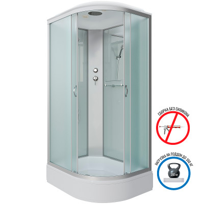Душевая кабина Niagara Classic 120х90 NG-33294-14L асимметричная