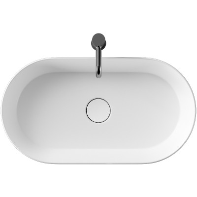 Раковина-чаша Alice Spy 65 34240101 белая глянцевая овальная