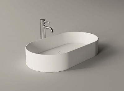 Раковина-чаша Alice Spy 65 34240101 белая глянцевая овальная