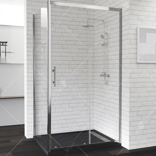 Душевой уголок RGW Passage PA-145 140х80 020814584-11 прозрачный профиль хром прямоугольный