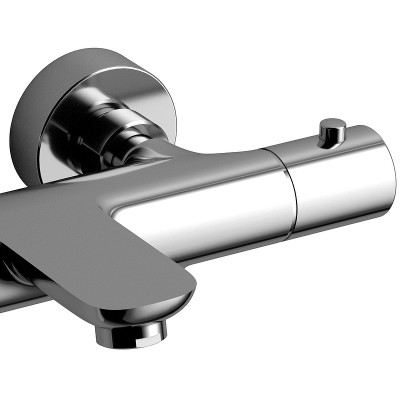 Смеситель для ванны Raiber Graceful RP-008 с термостатом хром с душевым гарнитуром