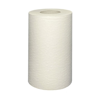 Бумажные полотенца ц.вытяжка 1-слойные белые "ОПТИМУМ МИНИ" (12х100м.) MERIDA BP3302