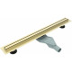Душевой лоток Esbano Slim 80 S-SIDE-80SG ESTRSLMSIDE80SG с решеткой золото матовое  (ESTRSLMSIDE80SG)