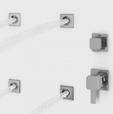 Душевая кабина Jacuzzi Bali с хамамом и хромотерапией