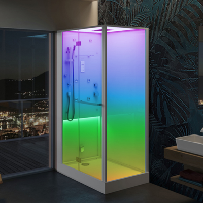Душевая кабина Jacuzzi Bali с хамамом и хромотерапией