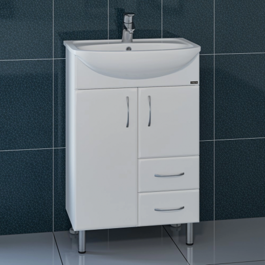 Тумба для умывальника напольная  СаНта "Грация 60.0."(под умывальник Грация 60)