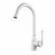 Смеситель для кухни Raffine F103C, белый  (F103C)