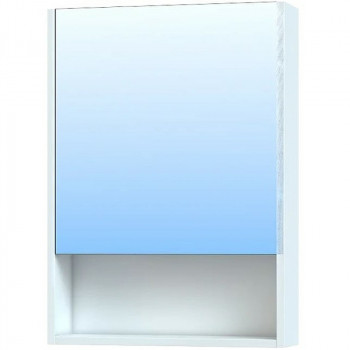 Зеркальный шкаф в ванную Vigo Urban 50 zsh.URB.50 белый прямоугольное