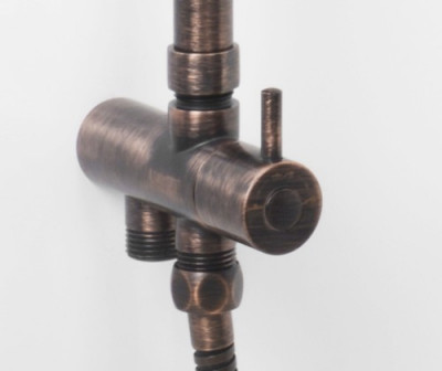 WasserKRAFT Isar A041 комплект душевой 102см х 52 см, темная бронза