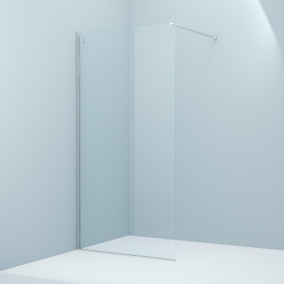 Душевая перегородка Iddis Slide 100 SLI8CS0i23 пр-ль хром стекло прозрачное