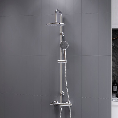 Душевая система Dorff Futura D0710400 с термостатом хром 3 режима