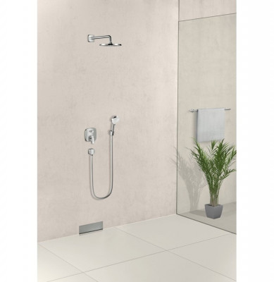 Верхний душ 26723000 Hansgrohe Crometta S на кронштейн (хром)