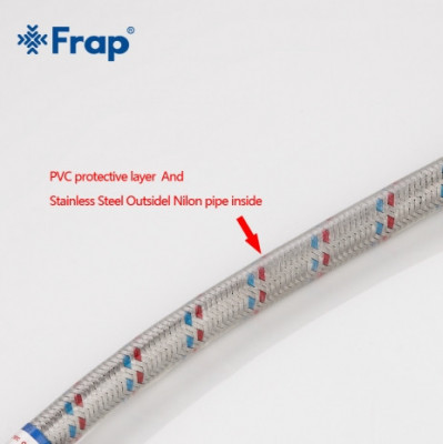 Гибкая подводка Frap EPDM/ПВХ Г1/2-Г1/2-30 см (F96-3)