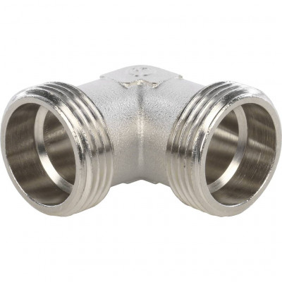 Угольник резьбовой STOUT латунь НН никелированный 1" SFT-0010-000001