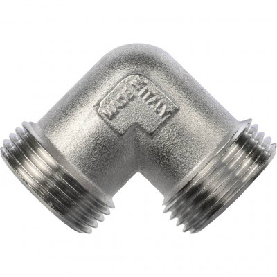 Угольник резьбовой STOUT латунь НН никелированный 1" SFT-0010-000001