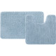 Комплект ковриков Iddis Base 50х80/50х50 BSET03Mi13 светло-синий полиэстер  (BSET03Mi13)