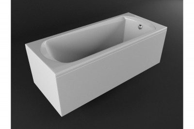 Ванна акриловая Relisan TAMIZA Гл000013922 160x70 прямоугольная 210 л