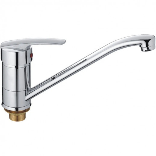 Смеситель для кухни Haiba HB4906 (латунь) хром