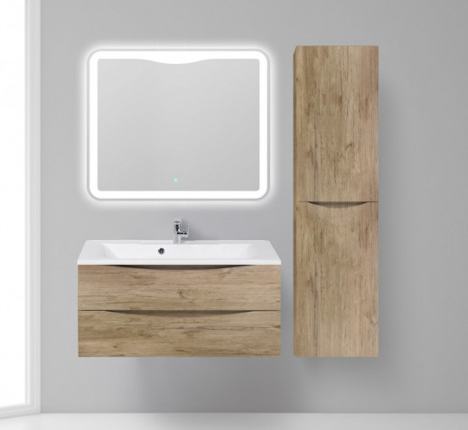 Шкаф подвесной, с двумя распашными дверцами BelBagno FLY-MARINO-1500-2A-SC-RN-P-L