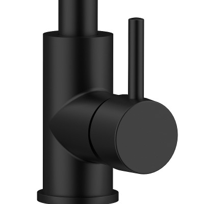 Кухонный смеситель Raiber Graceful RPB-013 черный матовый