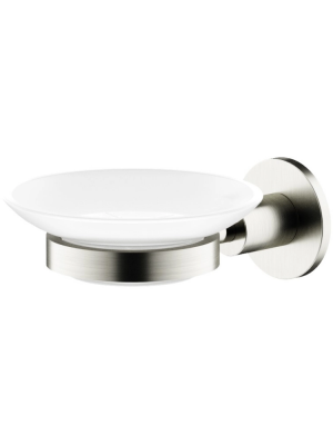 Мыльница для ванной Sancos Base SC9031BN брашированный никель