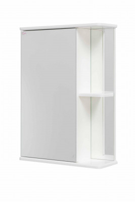 Зеркальный шкафчик Onika Карина 45 белый, универсальный (204504)