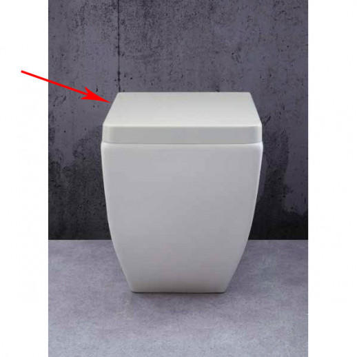 CERAMICA ALA SIMPLY 26CWCT крышка-сиденье для унитаза, белая