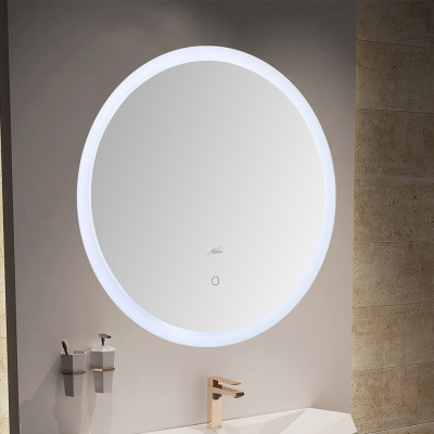 Зеркало в ванную с LED-подсветкой MELANA-600 MLN-LED048 круглое