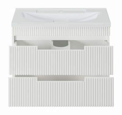 Тумба под раковину подвесная Brevita Ariana 80 белый (ARI-01080-0742Я)