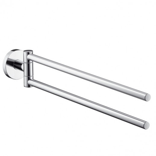 Hansgrohe Logis 40512000 полотенцедержатель двойной 44,5 см, хром