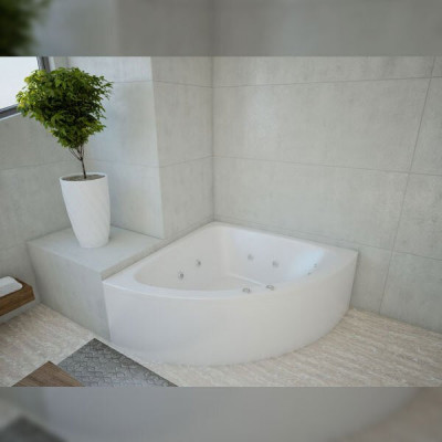 Акриловая ванна Aquatek Юпитер четверть круга 150х150 (без гидромассажа) UPT150-0000026