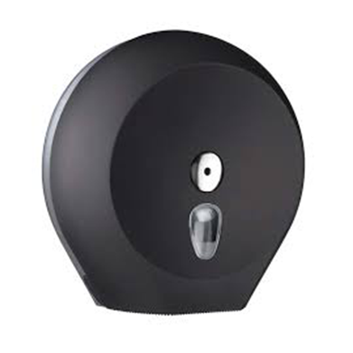 Диспенсер туалетной бумаги NOFER Black 05010.N, пластик/черный
