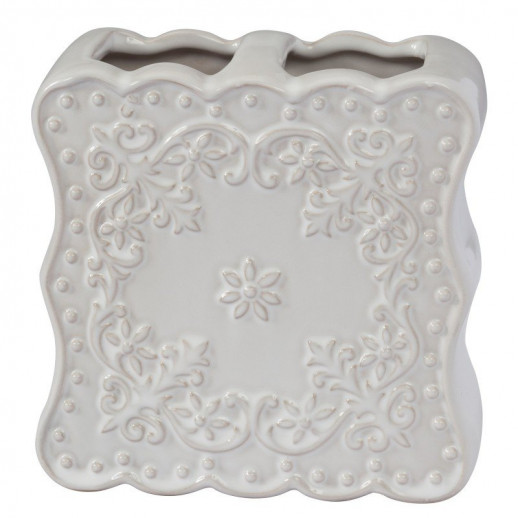 CREATIVE BATH Ruffles RUF60WH стакан для зубных щеток, белый