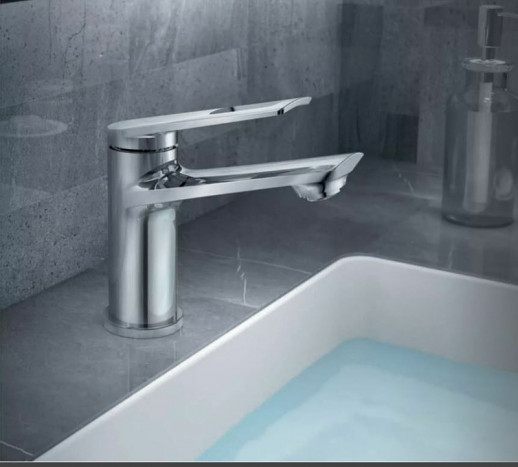 Смеситель для раковины Haiba HB10595 (латунь) хром