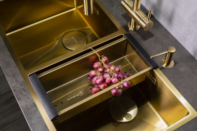 Коландер OMOIKIRI CO-02-PVD-LG (4999003)