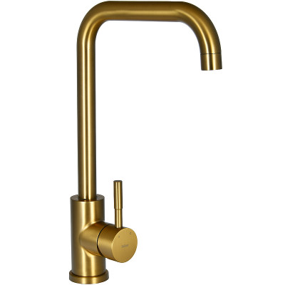 Кухонный смеситель Raiber Graceful RPG-013 золото матовое