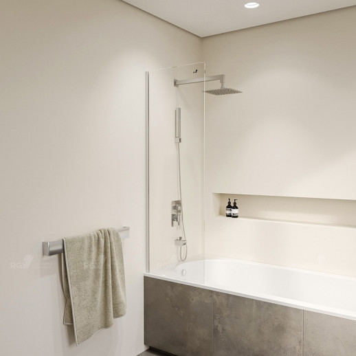 Шторка на ванну RGW Screens SC-056 40х150 351105640-11 прозрачная профиль хром