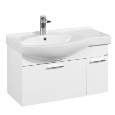 Тумба под раковину Aquaton Инди 80 белый (1A188401ND010)