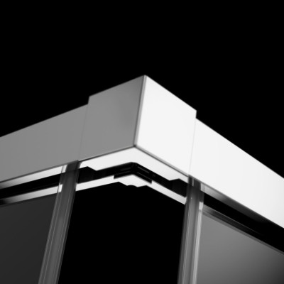 Душевая дверь в нишу Radaway Idea DWD 180x200 прозрачная профиль хром