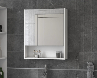 Зеркальный шкаф в ванную Vigo Urban 60 zsh.URB.60 белый